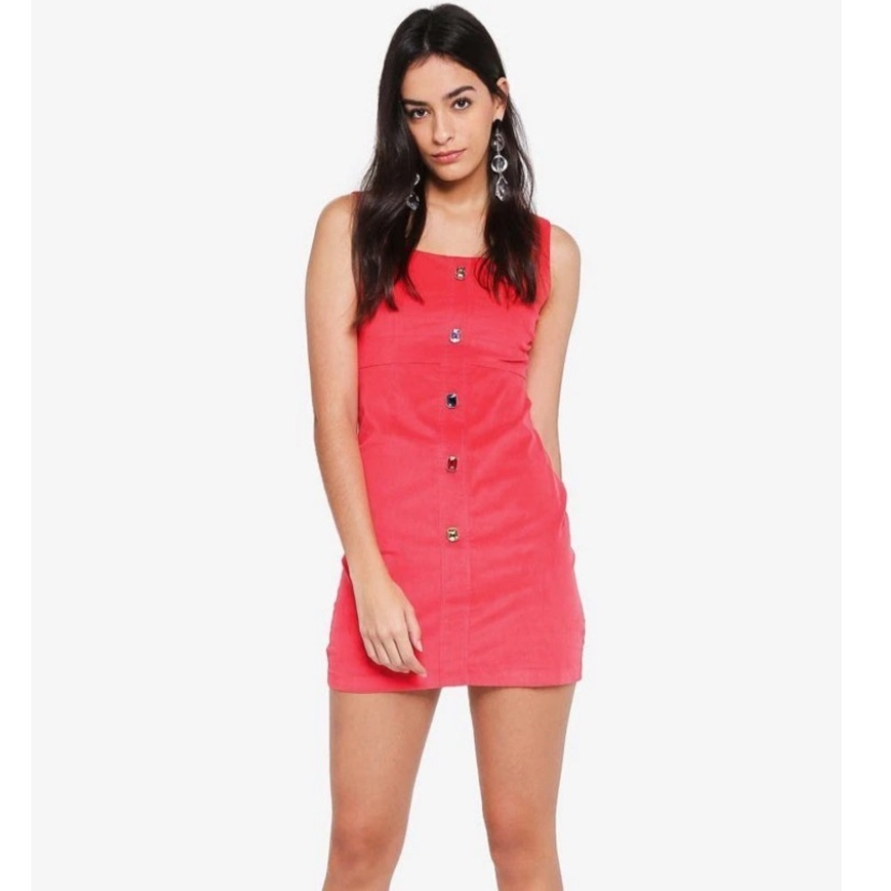 GHOSPELL Uppercut Bodycon Mini Dress